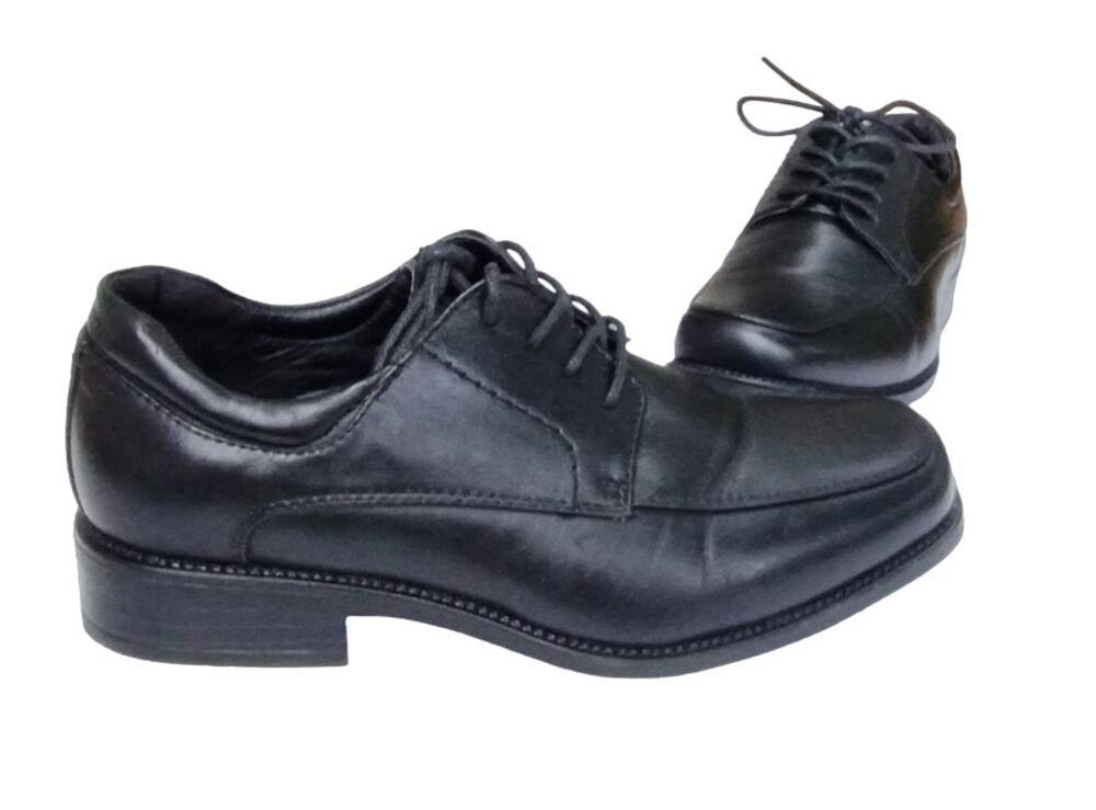 Robert David Lil Alan Boy Dress Shoes Oxford Formal Laced up Black 4W